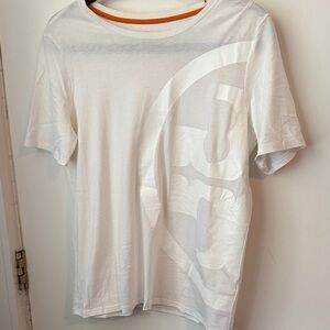 Tory Burch NWT White Logo Tee